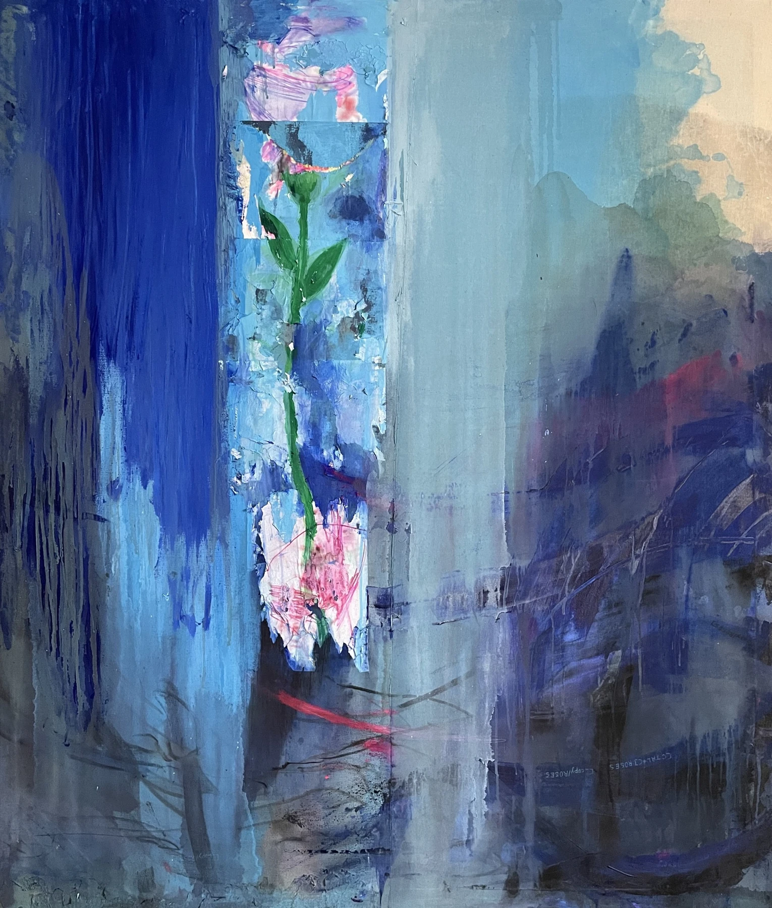 Artificial Flowers III — complete painting