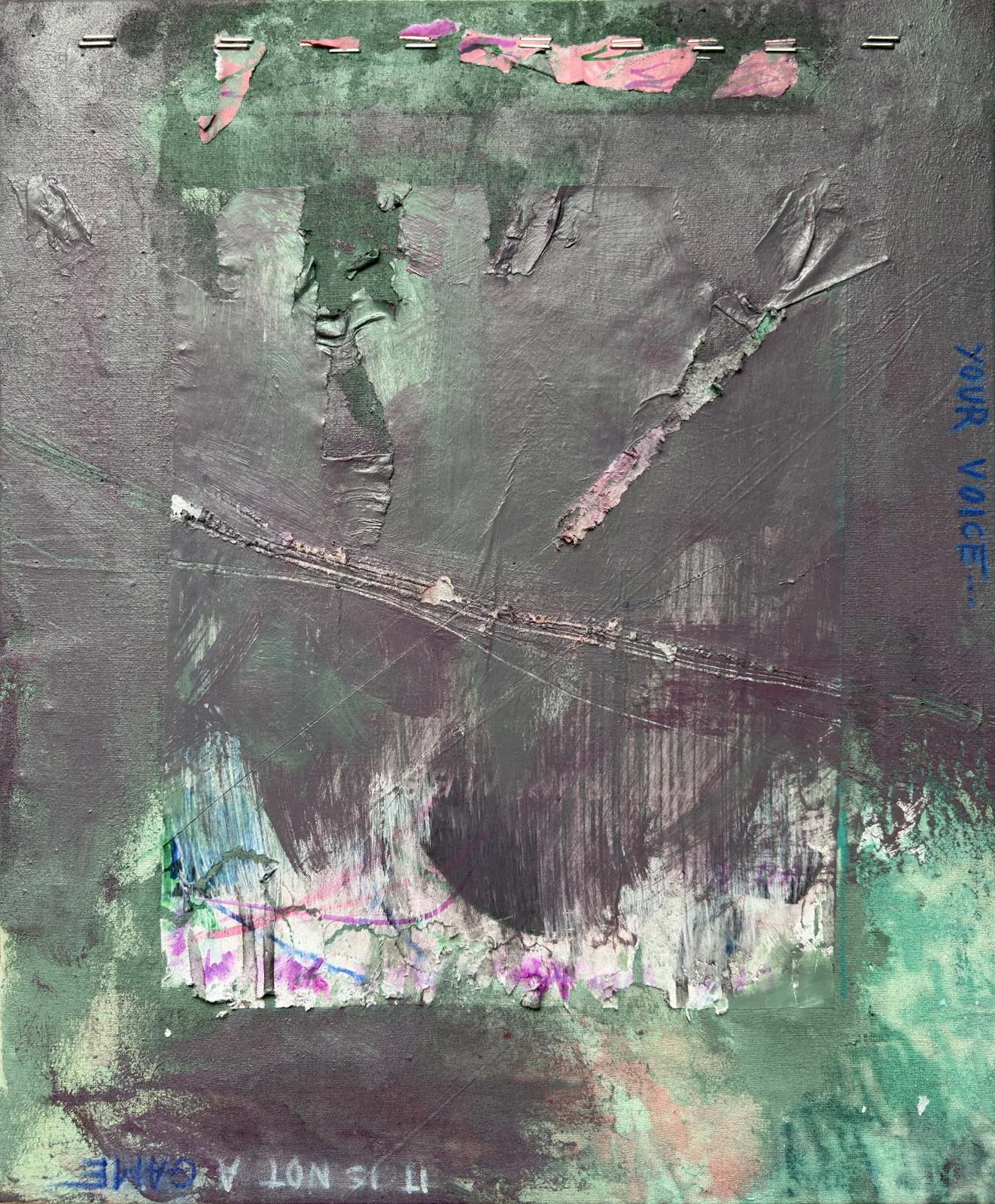 Handle with Care — complete painting